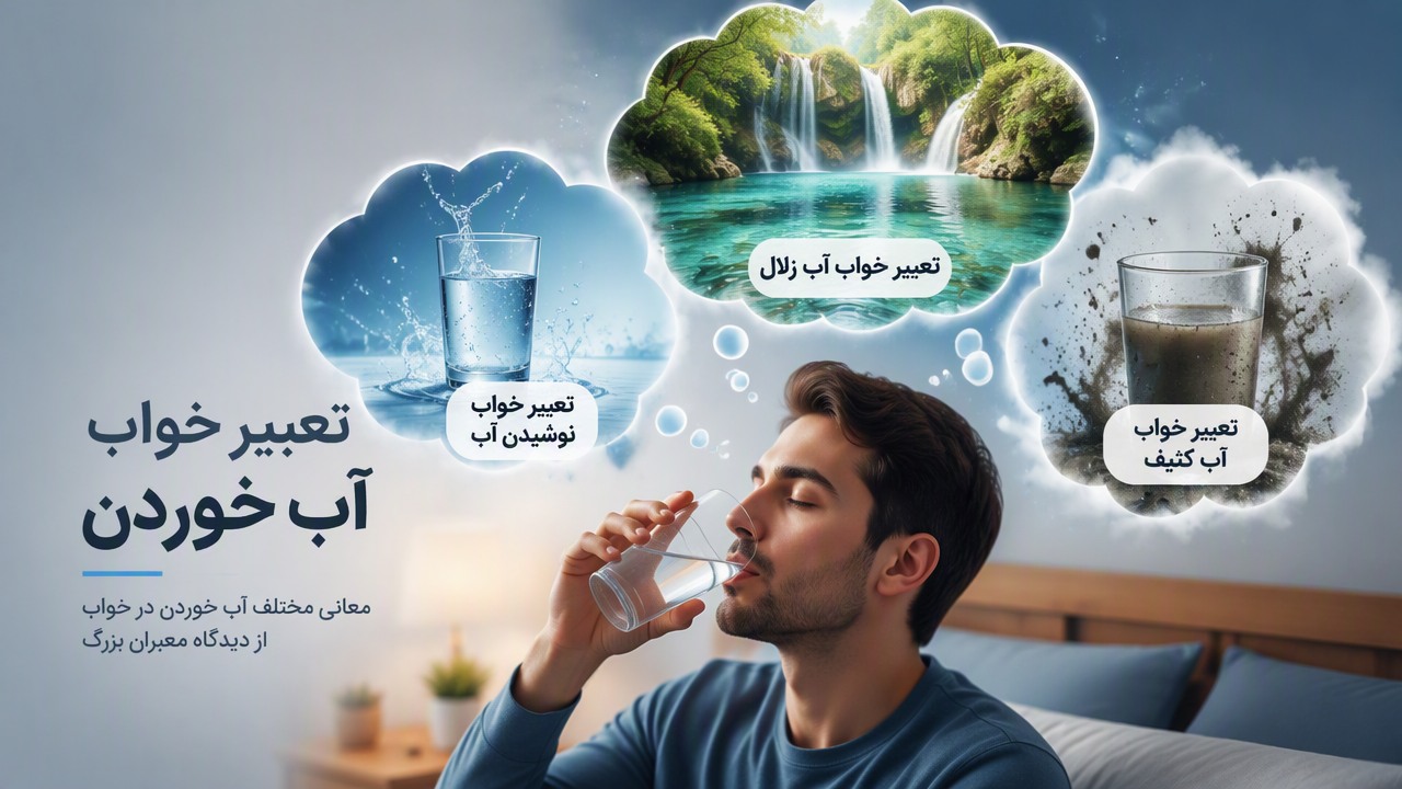 تعبیر خواب آب خوردن, تعبیر خواب نوشیدن آب, آب خوردن در خواب, تعبیر خواب آب زلال, تعبیر خواب آب کثیف, 