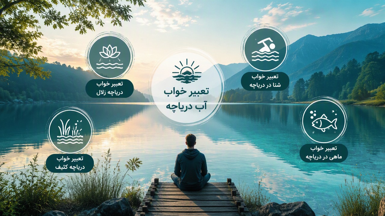 تعبیر خواب آب دریاچه, تعبیر خواب دریاچه زلال, تعبیر خواب شنا در دریاچه, تعبیر خواب دریاچه کثیف, تعبیر خواب ماهی در دریاچه, 