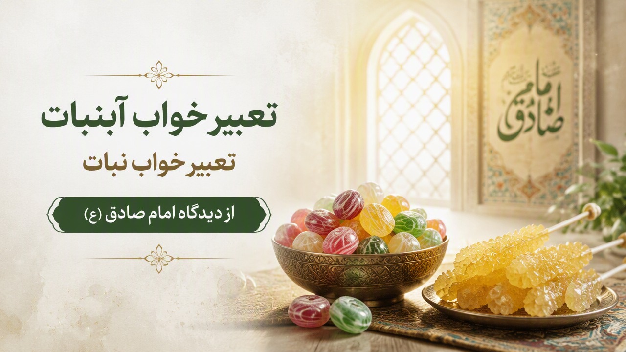 تعبیر خواب آبنبات امام صادق, تعبیر خواب آبنبات, تعبیر خواب نبات, 