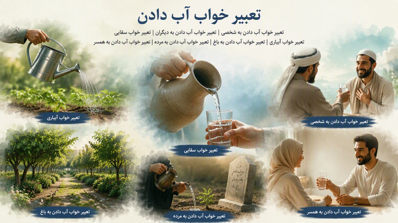 تعبیر خواب آب دادن, تعبیر خواب آب دادن به شخصی, تعبیر خواب آب دادن به دیگران, تعبیر خواب سقایی, تعبیر خواب آبیاری, تعبیر خواب آب دادن به باغ, تعبیر خواب آب دادن به مرده, تعبیر خواب آب دادن به همسر,