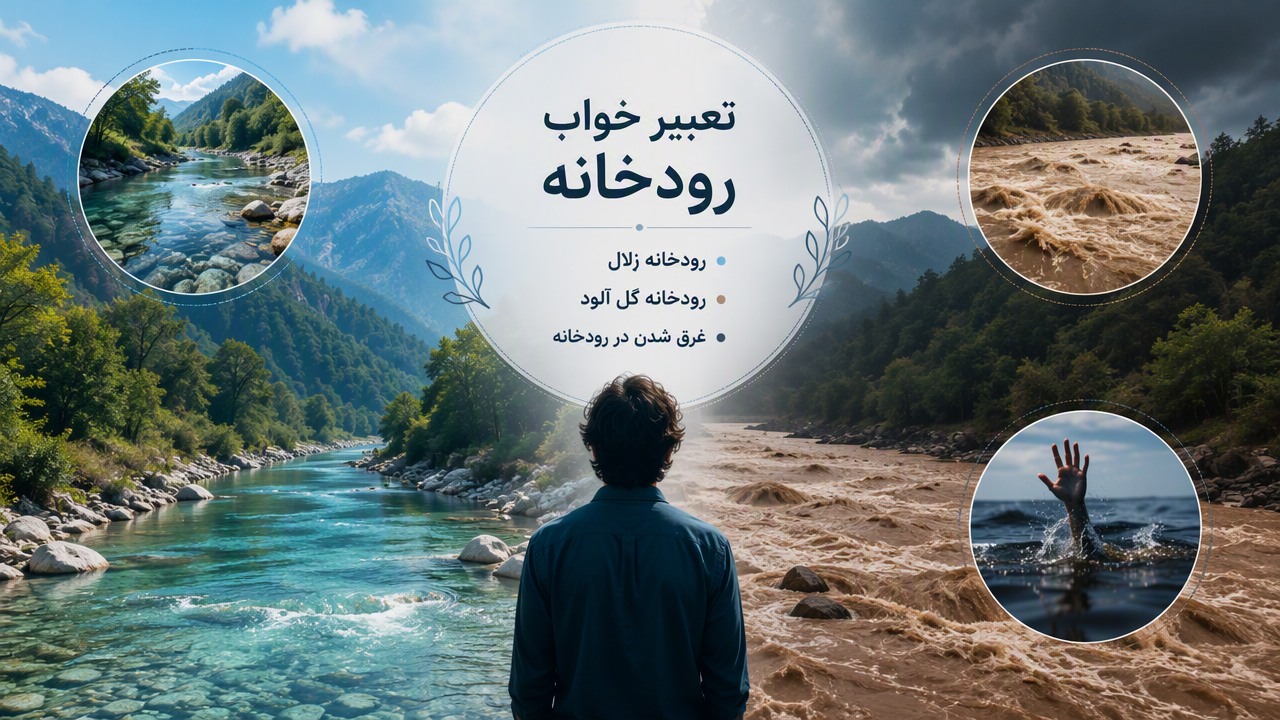 تعبیر خواب آب رودخانه, تعبیر خواب رودخانه, تعبیر خواب رودخانه زلال, تعبیر خواب رودخانه گل آلود, تعبیر خواب غرق شدن در رودخانه,