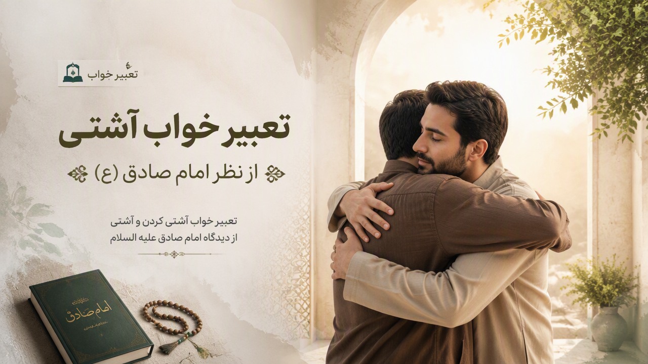 تعبیر خواب آشتی امام صادق, تعبیر خواب آشتی کردن, خواب آشتی, تعبیر خواب آشتی از نظر امام صادق, 