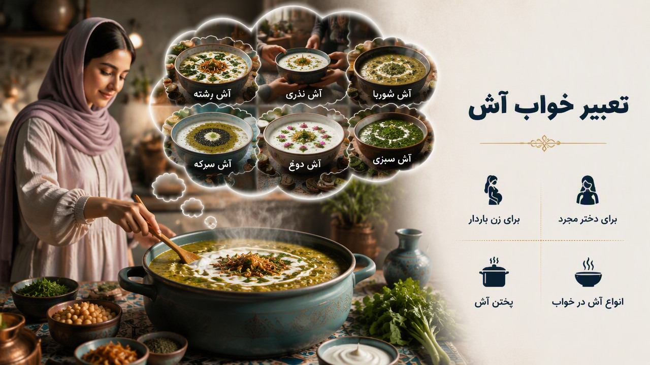 تعبیر خواب آش, تعبیر خواب آش رشته, تعبیر خواب آش نذری, تعبیر خواب آش شوربا, تعبیر خواب آش سرکه, تعبیر خواب آش دوغ, تعبیر خواب آش سبزی, تعبیر خواب آش برای زن باردار, تعبیر خواب آش برای دختر مجرد, تعبیر خواب پختن آش, 