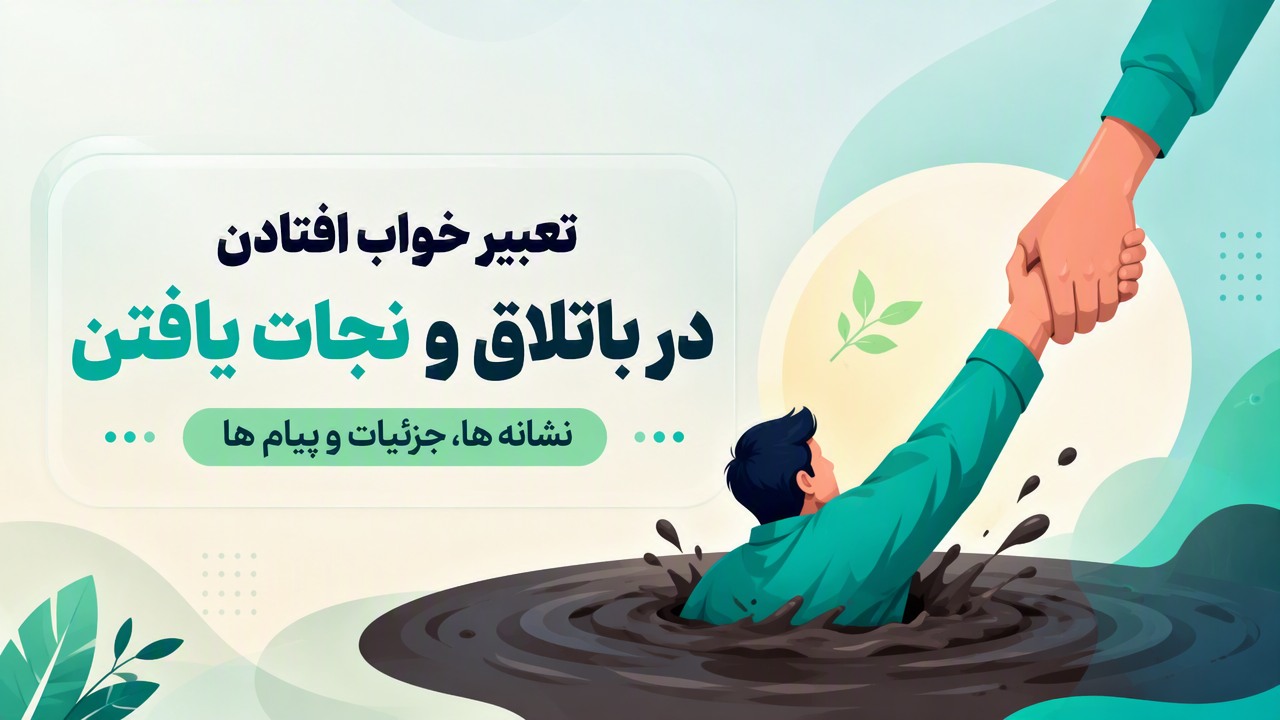 تعبیر خواب افتادن در باتلاق و نجات یافتن؛ نشانه ها، جزئیات و پیام ها