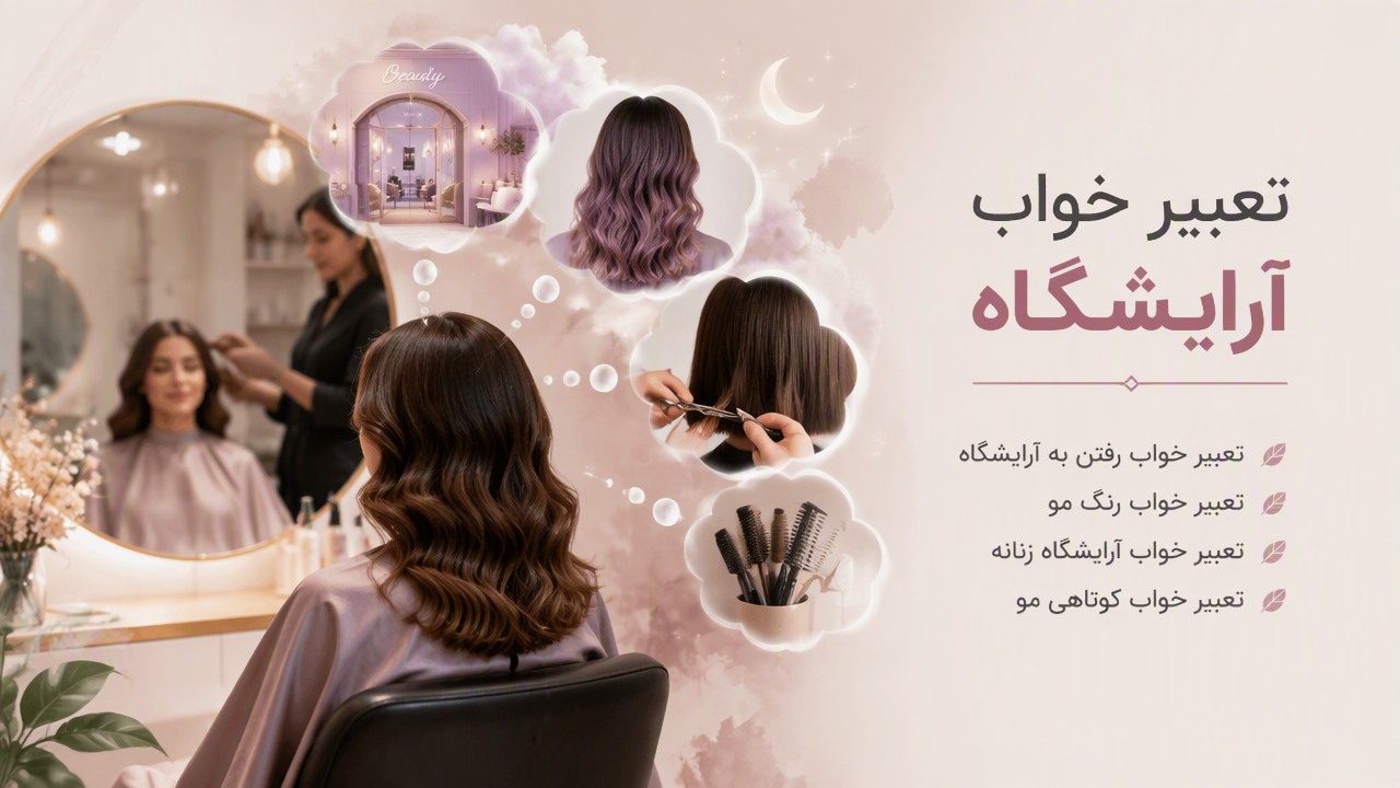 تعبیر خواب آرایشگاه, تعبیر خواب رفتن به آرایشگاه, تعبیر خواب رنگ مو, تعبیر خواب آرایشگاه زنانه, تعبیر خواب کوتاهی مو, 