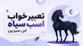 تعبیر خواب اسب سیاه ابن سیرین
