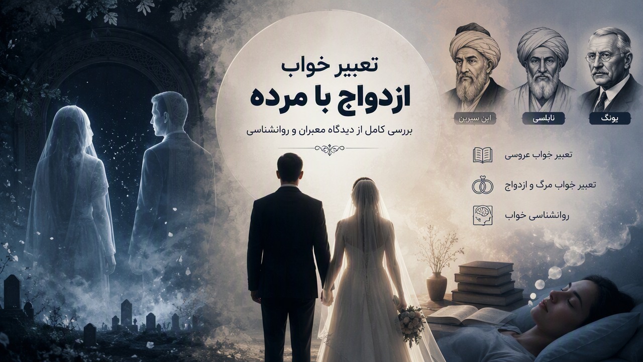 تعبیر خواب ازدواج با مرده, عروسی با متوفی, ازدواج با زن مرده, ازدواج با مرد مرده, تعبیر خواب عروسی, تعبیر خواب مرگ و ازدواج, ابن سیرین ازدواج با مرده, نابلسی, یونگ, روانشناسی خواب,