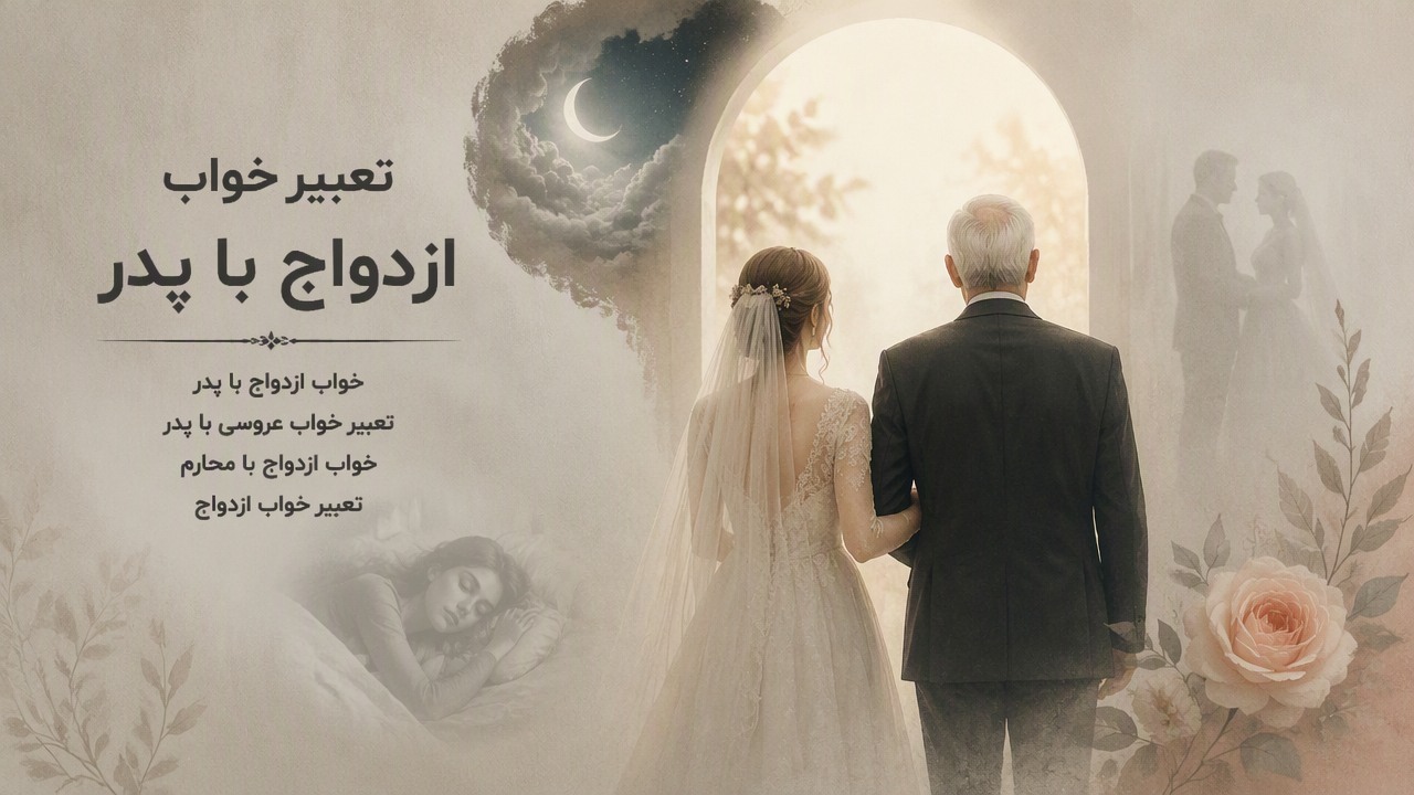 تعبیر خواب ازدواج با پدر, خواب ازدواج با پدر, تعبیر خواب عروسی با پدر, خواب ازدواج با محارم, تعبیر خواب ازدواج, 