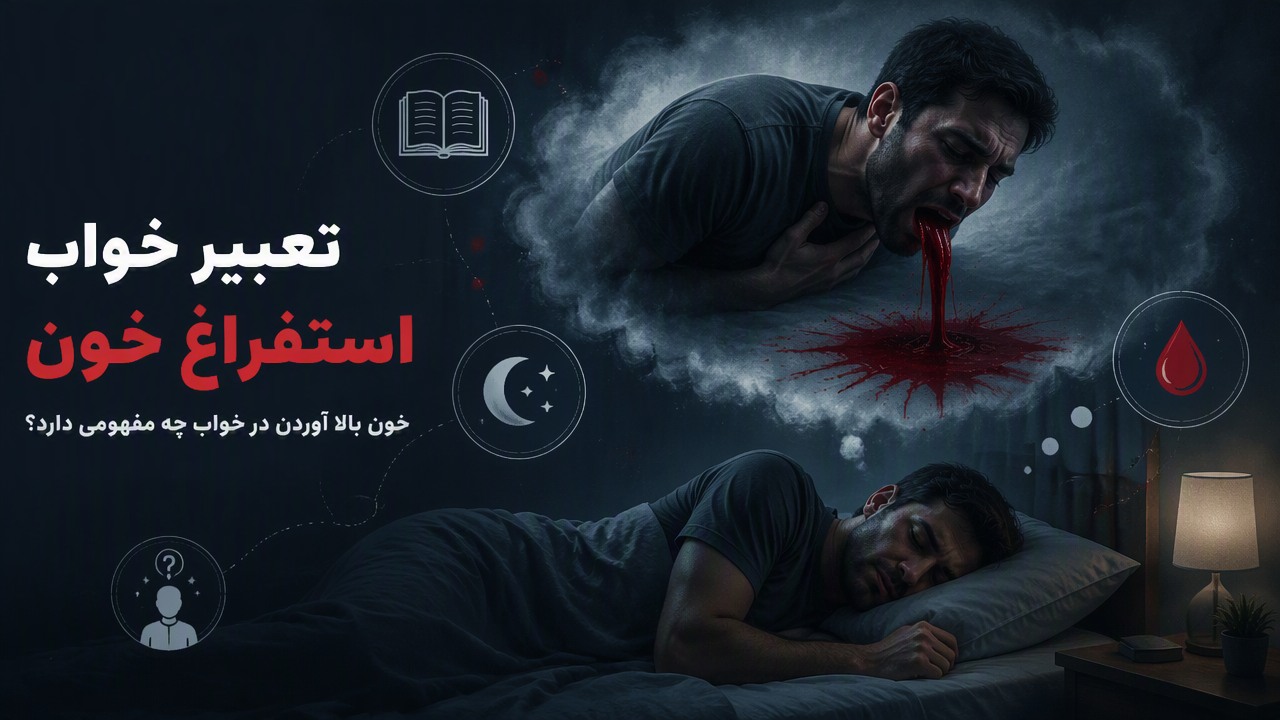 تعبیر خواب استفراغ خون, خون بالا آوردن در خواب, تعبیر خواب خون بالا آوردن, استفراغ خون در خواب,
