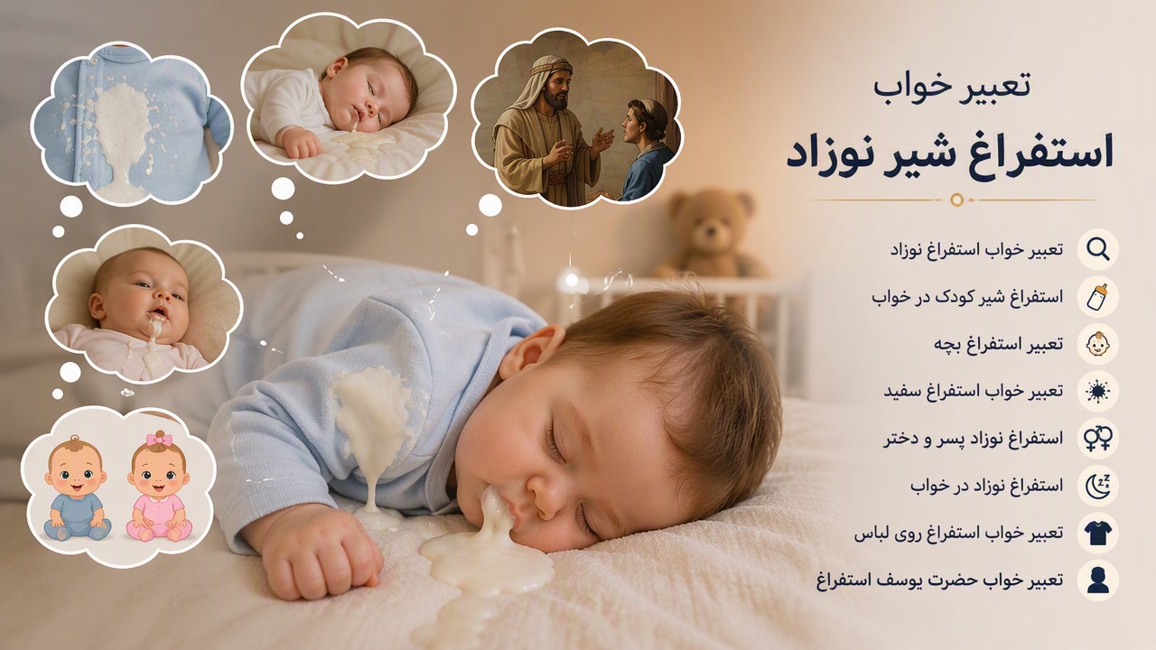 تعبیر خواب استفراغ شیر نوزاد, تعبیر خواب استفراغ نوزاد, استفراغ شیر کودک در خواب, تعبیر استفراغ بچه, تعبیر خواب استفراغ سفید, استفراغ نوزاد پسر و دختر, استفراغ نوزاد در خواب, تعبیر خواب استفراغ روی لباس, تعبیر خواب حضرت یوسف استفراغ,